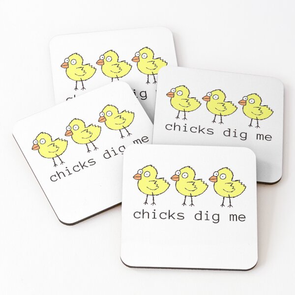 Item preview, Chicks Dig Me Funny Bird T-Shirt designed and sold by BirdWorksRI.