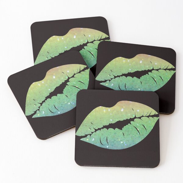 Artikelvorschau, Regenbogen-Ombre-Imitat-Glitter-Lippen entworfen und verkauft von Felicity-K.