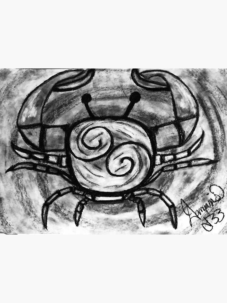 Artwork view, Cancer the Crab designed and sold by d33universe