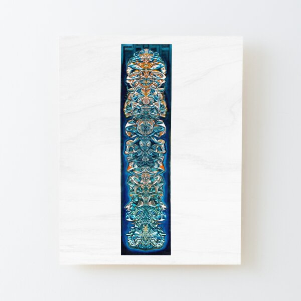 Totem Wood Mounted Print
