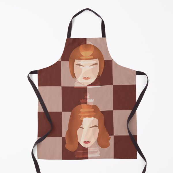 Item preview, The Queen's Gambit - Beth Harmon as pawn and queen designed and sold by hogzmeade.