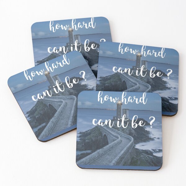 Item preview, how hard can it be, motivational, inspirational, quotes, sayings,poster designed and sold by helkav.