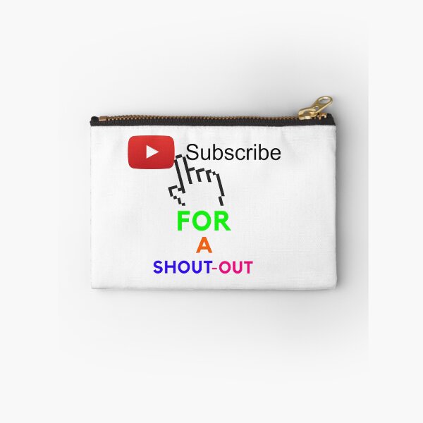 Item preview, Subscribe For A Shout-Out designed and sold by Pros1.