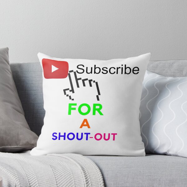 Item preview, Subscribe For A Shout-Out designed and sold by Pros1.