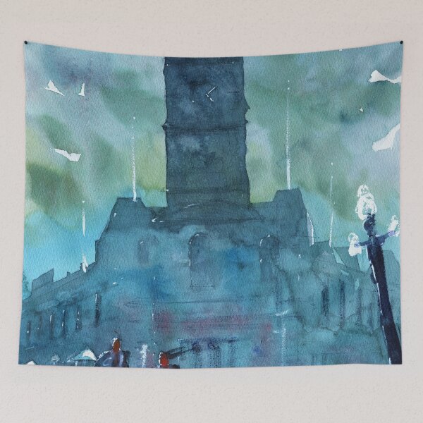 Item preview, Loose watercolour street scene - Fremantle, Perth designed and sold by darrenyeoart.