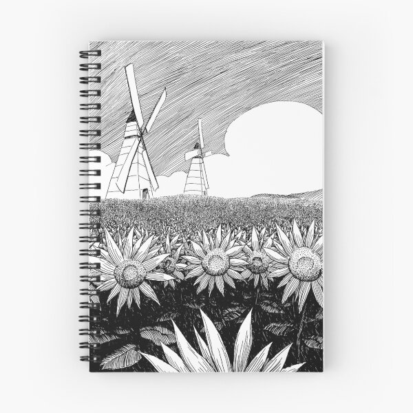 Item preview, Sunflowers and Windmills designed and sold by MisterWillow.