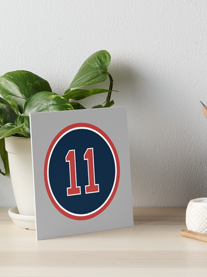 Brock Holt #12 Jersey Number Sticker for Sale by StickBall