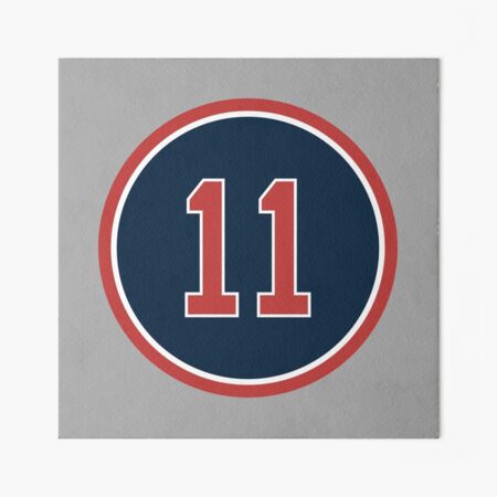 Rafael Devers #11 Jersey Number Poster for Sale by StickBall