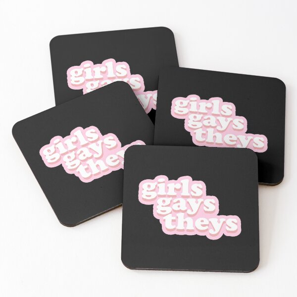 Item preview, Cute LGBT Girls Gays And Theys designed and sold by RainbowPandas.