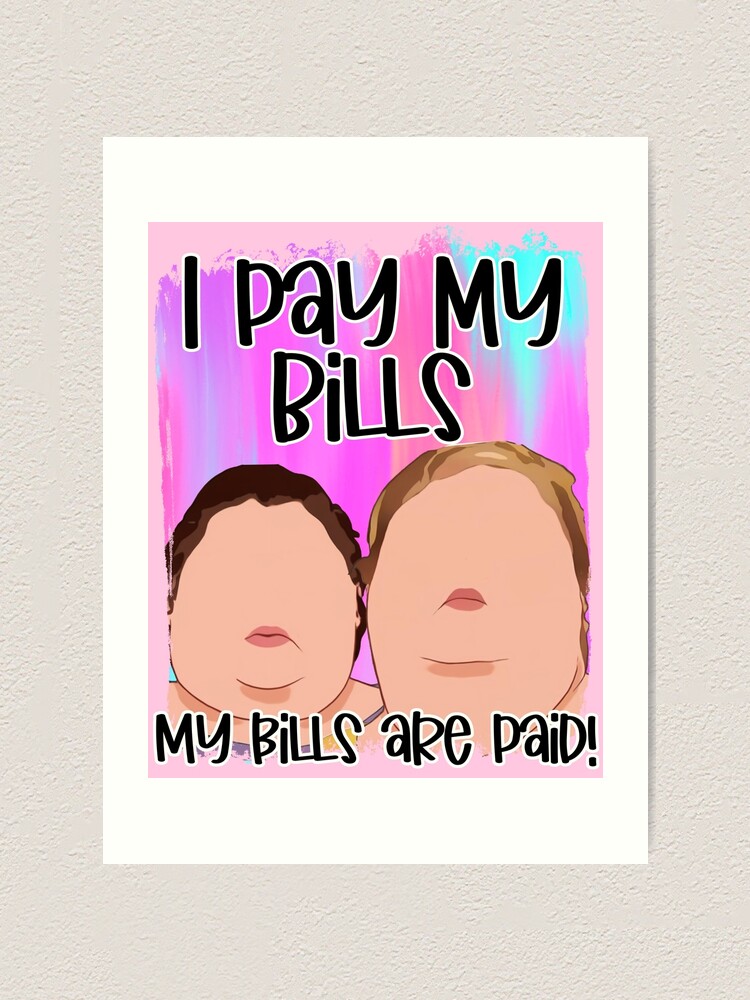 i pay my bills my bills are paid shirt