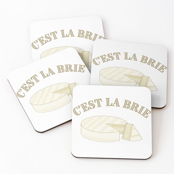 Item preview, C'est La Brie Cheesy Pun Design designed and sold by mirandabray.