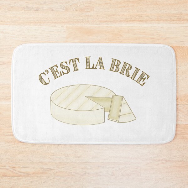 Item preview, C'est La Brie Cheesy Pun Design designed and sold by mirandabray.
