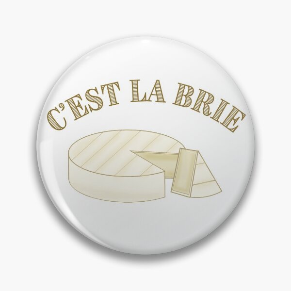 Item preview, C'est La Brie Cheesy Pun Design designed and sold by mirandabray.