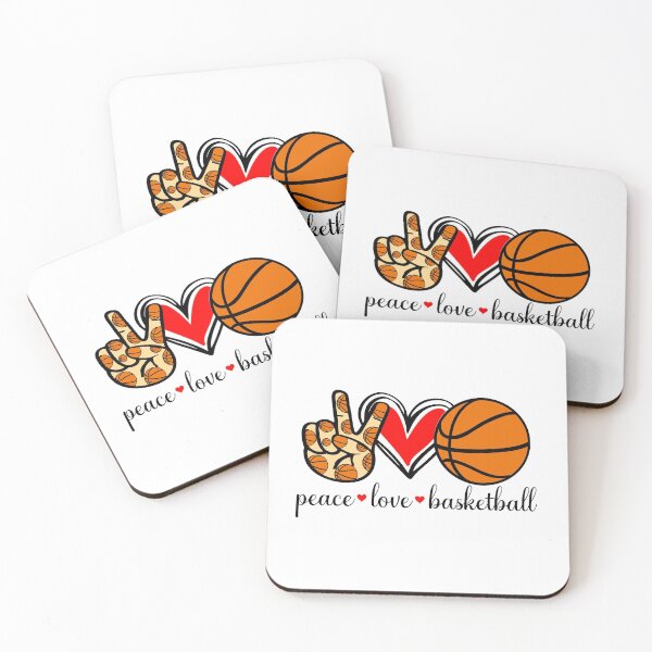 Item preview, Peace love Basketball designed and sold by BRtisticDesigns.