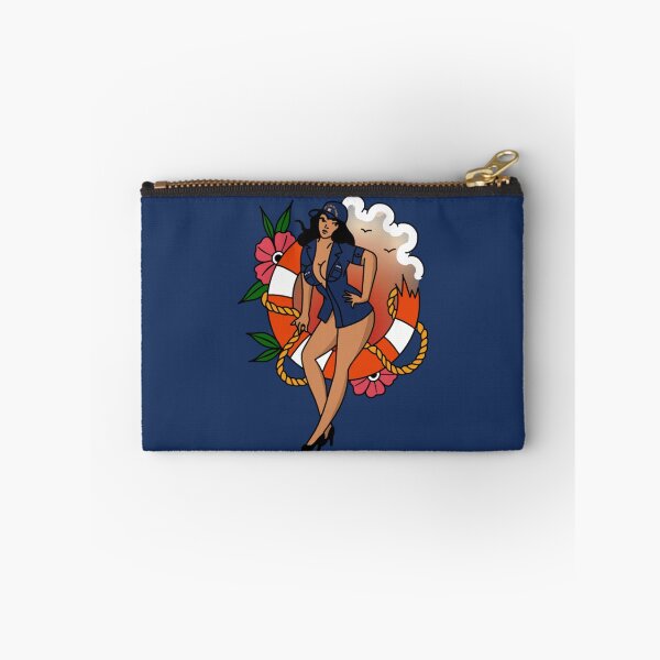Item preview, Coast Guard Broken Life Ring ODU Pinup - Black designed and sold by AlwaysReadyCltv.