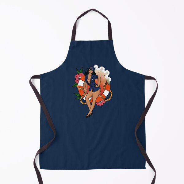 Item preview, Coast Guard Broken Life Ring ODU Pinup - Black designed and sold by AlwaysReadyCltv.
