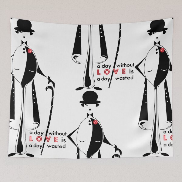 Item preview, A Day Without Love Quote designed and sold by Nobiya.