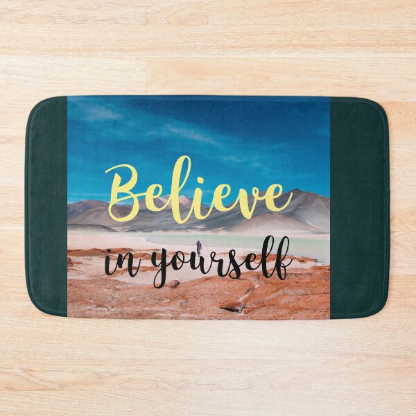 Item preview, believe in yourself, self belief, phrase, motivational, inspirational, quotes, sayings,poster designed and sold by helkav.
