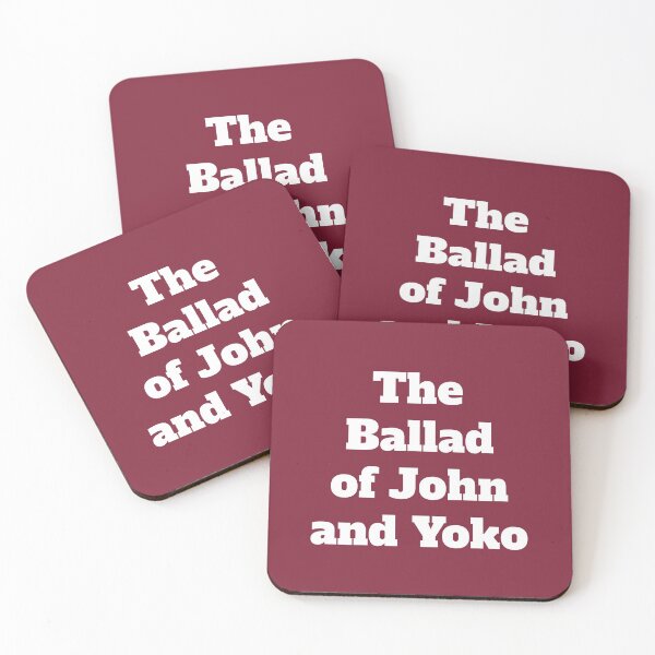 Item preview, The Ballad of John and Yoko designed and sold by QuotesDogma.