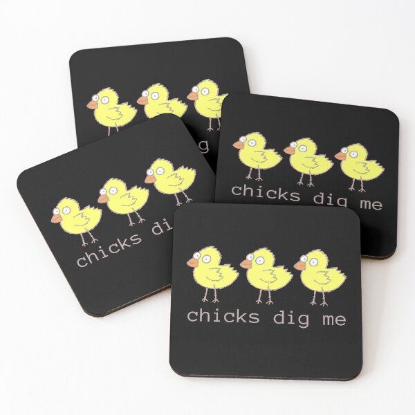 Item preview, Chicks Dig Me Funny Bird T-Shirt designed and sold by BirdWorksRI.