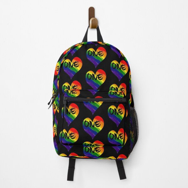 Item preview, One Love Rainbow Heart designed and sold by that5280lady.