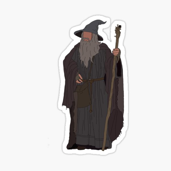 The grey Sticker