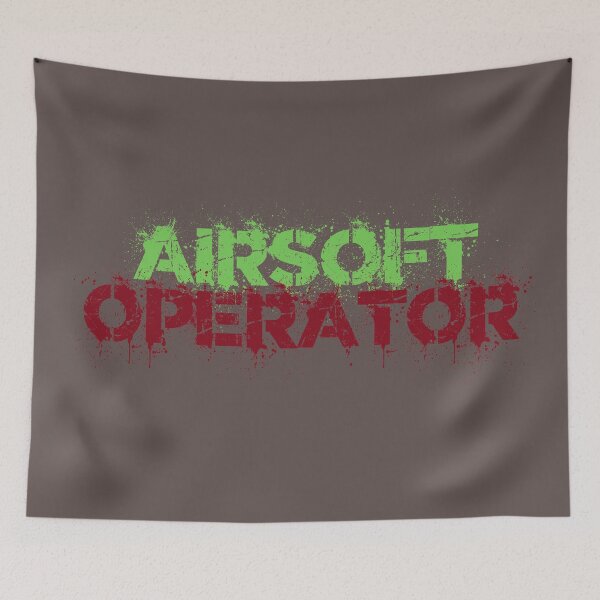 Item preview, Airsoft Operator! (Light Green/Red) designed and sold by Henri Vellart.
