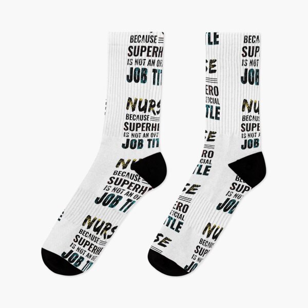 Item preview, Nurse Because Superhero Is not An Official Job Title gift for women men kids designed and sold by LYSandCo.