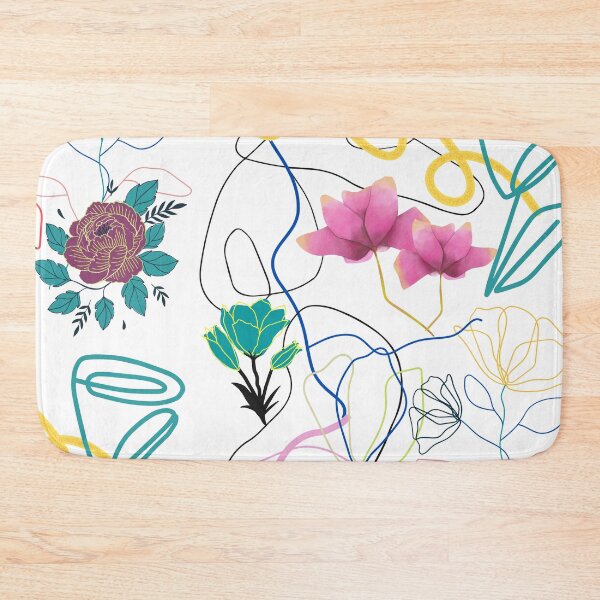 Item preview, Twisted Blooms Graphic Trend Pattern  designed and sold by LittleIconShop.