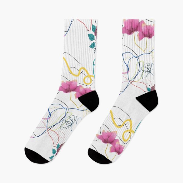 Item preview, Twisted Blooms Graphic Trend Pattern  designed and sold by LittleIconShop.
