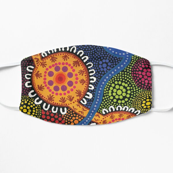 Meeting Place Dreaming Flat Mask