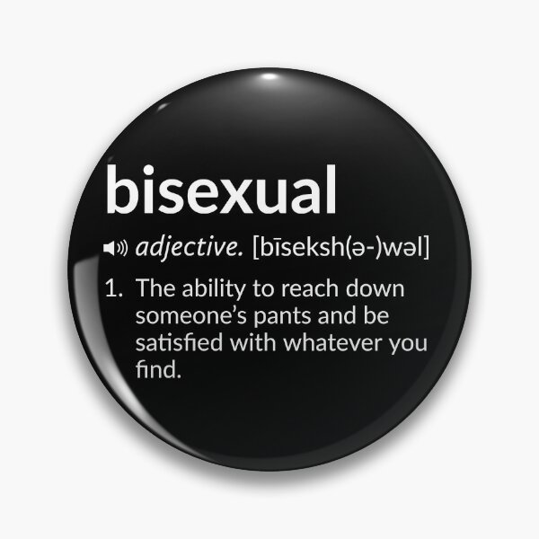 Item preview, Funny Definition: Bisexual  designed and sold by T-ShirtGuy.