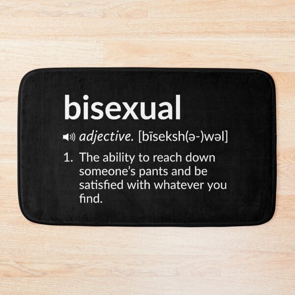 Item preview, Funny Definition: Bisexual  designed and sold by T-ShirtGuy.