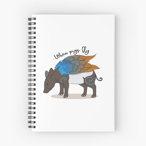 Item preview, When Pigs Fly  designed and sold by MangoStarlight.