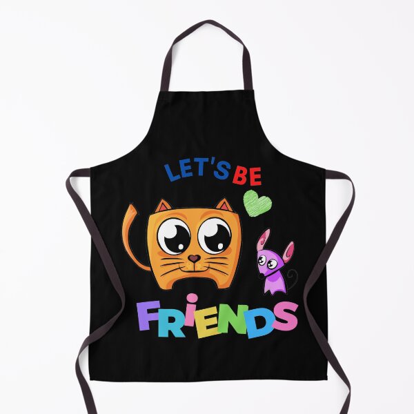 Item preview, Let's Be Friends - Funny Cat and Dog Friendship Valentine's Day designed and sold by LordAudes.