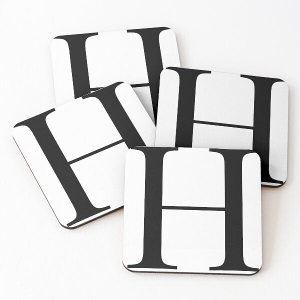 Item preview, Letter H in a Classic Font designed and sold by Kaitlyn Hart.