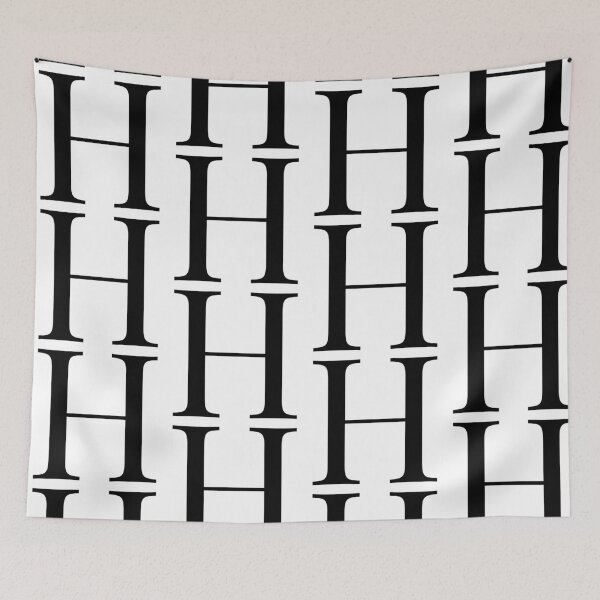 Item preview, Letter H in a Classic Font designed and sold by Kaitlyn Hart.