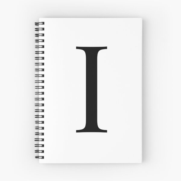 Item preview, Copy of Letter I in a Classic Font designed and sold by Kaitlyn Hart.