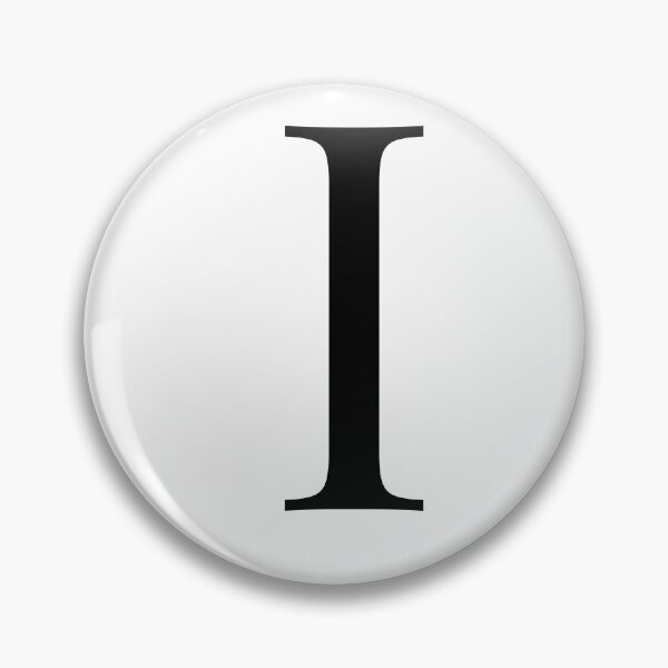 Item preview, Copy of Letter I in a Classic Font designed and sold by Kaitlyn Hart.