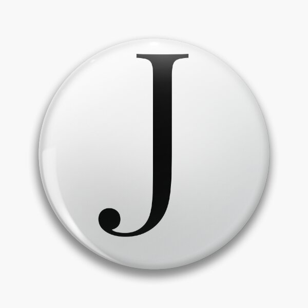 Item preview, Letter J in a Classic Font designed and sold by Kaitlyn Hart.