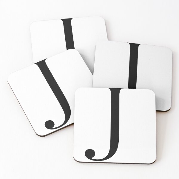 Item preview, Letter J in a Classic Font designed and sold by Kaitlyn Hart.