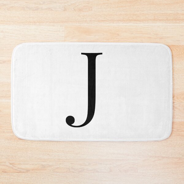 Item preview, Letter J in a Classic Font designed and sold by Kaitlyn Hart.