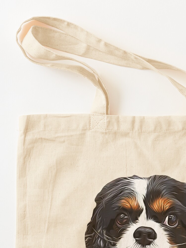 Cavalier King Charles Tote Bag - Tri Cavalier King Charles Tote Bag - Tri