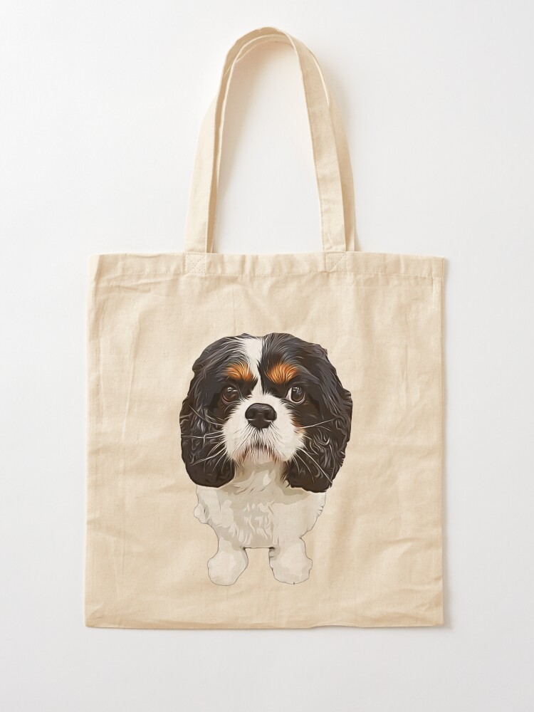 Cavalier King Charles Tote Bag - Tri Cavalier King Charles Tote Bag - Tri