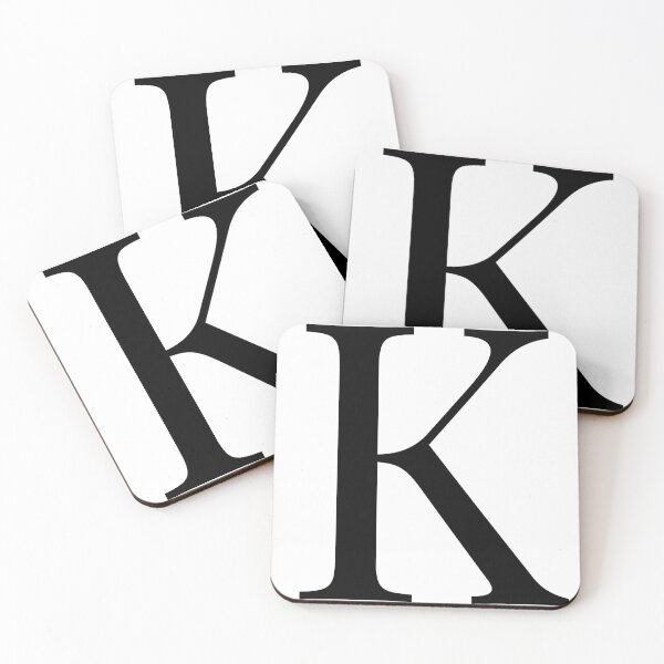 Item preview, Letter K in a Classic Font designed and sold by Kaitlyn Hart.
