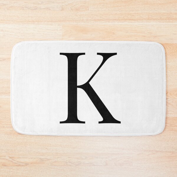 Item preview, Letter K in a Classic Font designed and sold by Kaitlyn Hart.