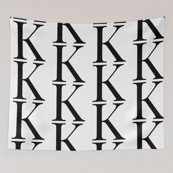 Item preview, Letter K in a Classic Font designed and sold by Kaitlyn Hart.