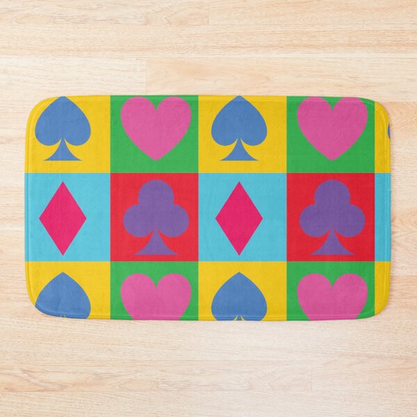 Item preview, Pop Art Playing Card Suits - Spades, Hearts, Diamonds, Clubs. For duplicate bridge players. designed and sold by Peter Orum.