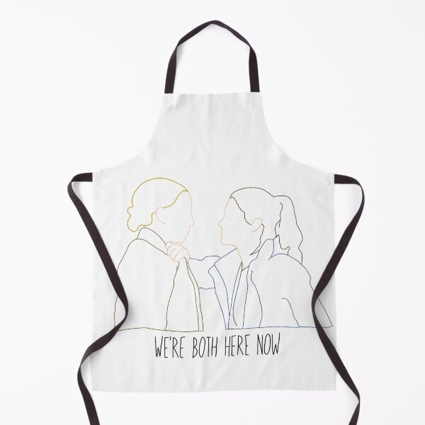 Item preview, Villanelle and Nadia (Killing Eve) we’re both here now quote- cute and simple line drawing designed and sold by emcazalet.