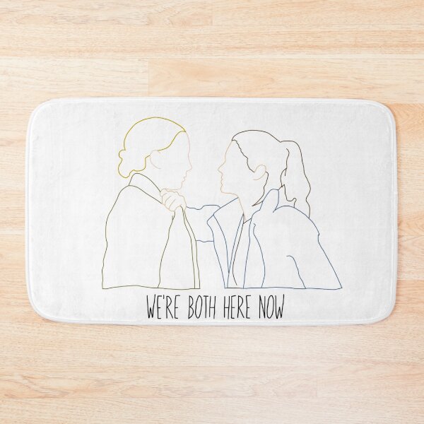 Item preview, Villanelle and Nadia (Killing Eve) we’re both here now quote- cute and simple line drawing designed and sold by emcazalet.